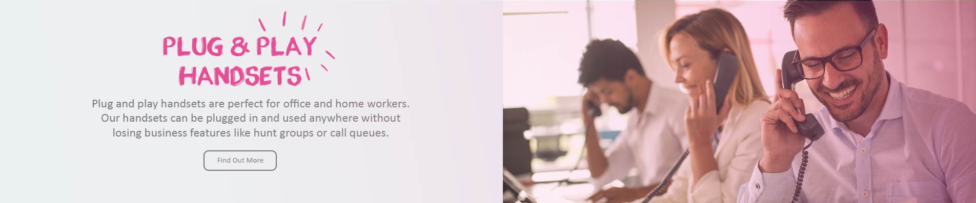 Hello Telecom Remote Working VoIP plug and play handsets