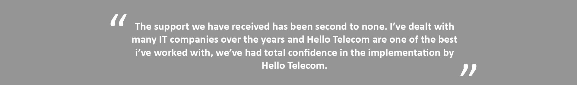 Hello Telecom VoIP for education quote Hello Telecom VoIP for education quote